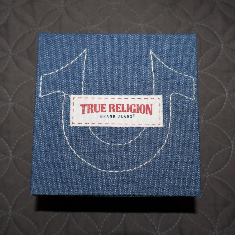True Religion Men's Denim Buddha Watch
